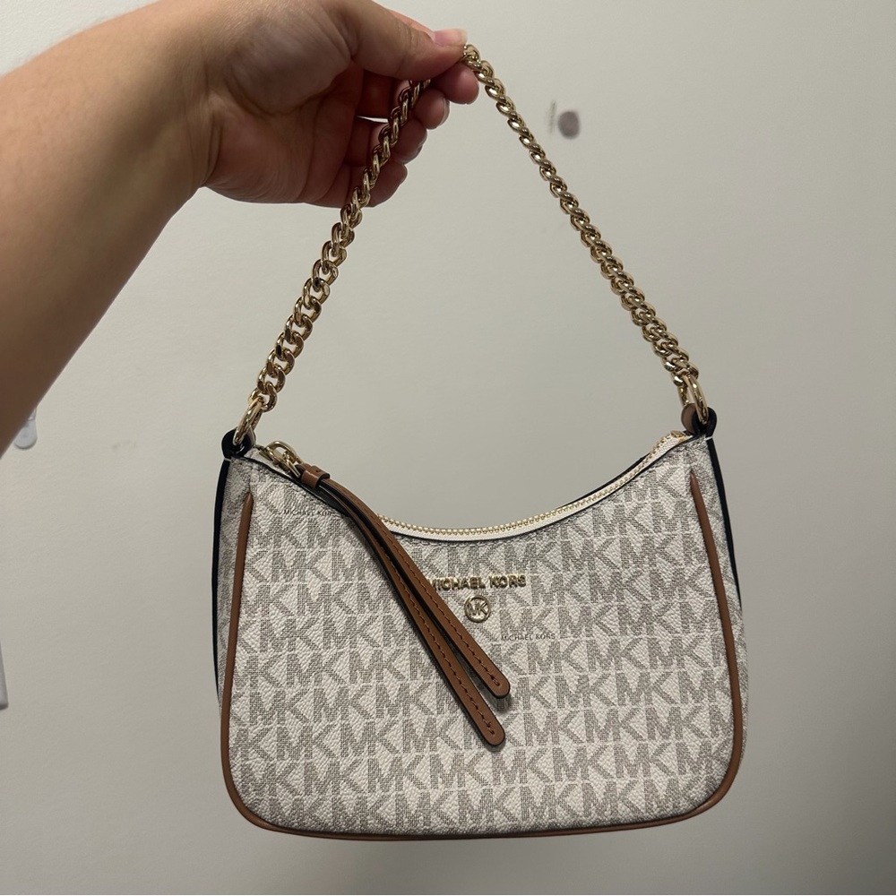 Michael Kors Small Chain Pouchette Shoulder Bag